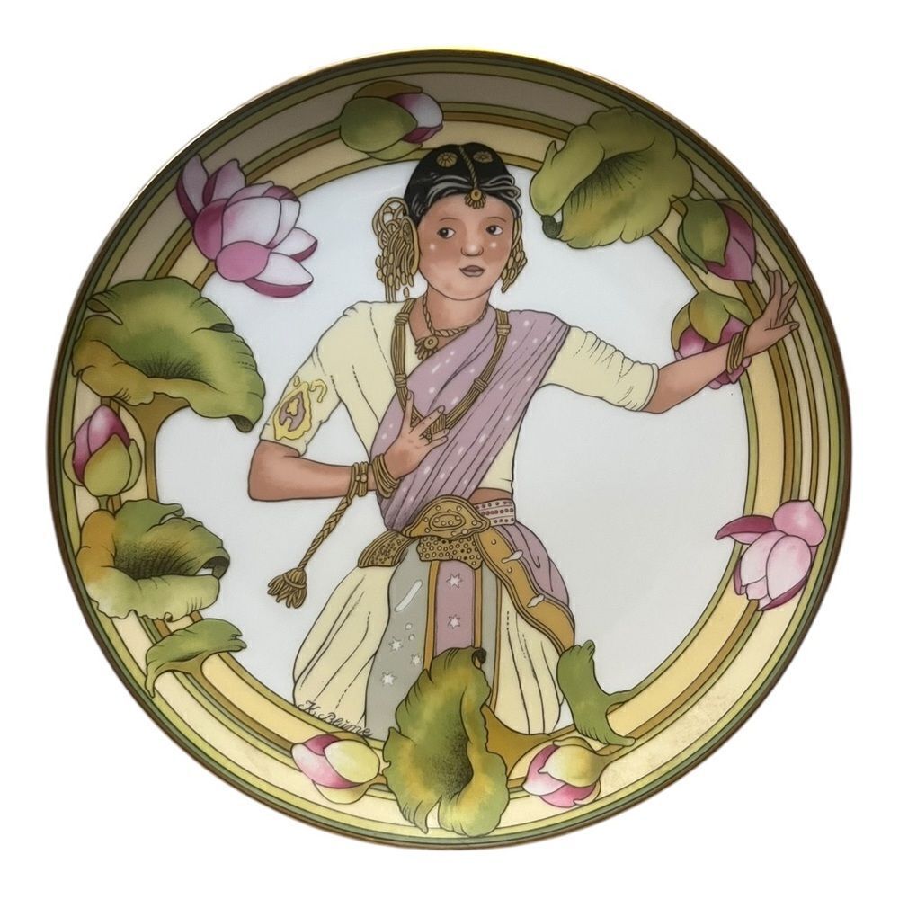 UNICEF Collector Plate Child Of India Plate #5 By Villeroy & Boch Ceramic EUC